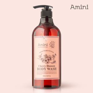 아미니 대용량 바디워시 플라워 테라피 체리블라썸 1,000ml