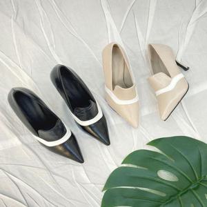 [슈썸] RJ-ad3079 여성 힌새 포인트 뾰족 펌프스 정장 힐