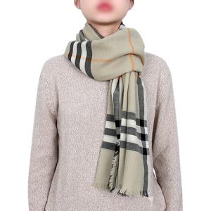 [버버리] 자이언트 체크 울 스카프 (8090724)