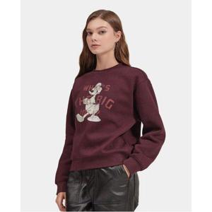 [디즈니골프][디즈니골프]여성 캐릭터 기모 맨투맨 티셔츠 HL4LTS091