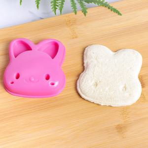 토끼 샌드위치틀 모양 식빵틀 소풍 도시락꾸미기  토스트 샌드위치틀 L345