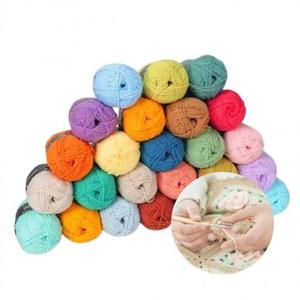 코튼 뜨개실  털실  뜨개질실