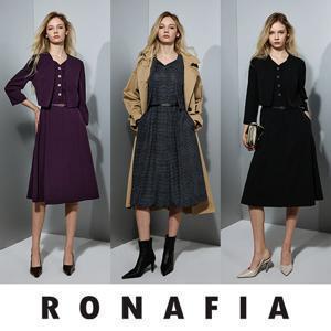 [로나피아]26SS 듀얼 라인 드레스 1종