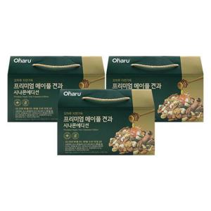 오하루 자연가득 프리미엄 메이플 견과 시나몬 에디션 20g x 20개입 x 3박