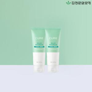 [알로에 수딩젤 2개/김정문알로에] 라센스 로에 큐어 리알로에 대용량 수딩젤 150mlx2개