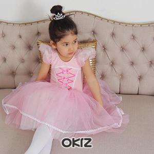 [오키즈 ACC]피코니모 나시발레복 유아동 어린이 무용복