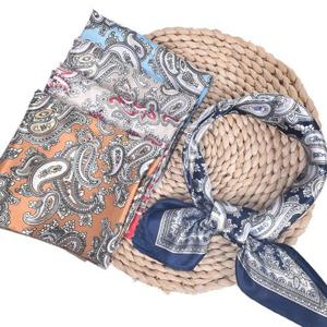 페이즐리 쁘띠스카프 미니 사각 스카프 명품 가방손잡[WB20D54] (KSY_WB20D54)