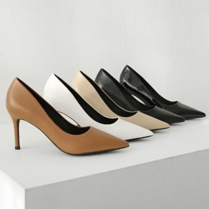 [비비오] 발편한 여성정장구두 에나멜 가죽 스틸레토 하이힐 MT859-B6