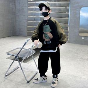 [마미누리]아동복 남아 지니 맨투맨 상하세트 주니어 초등 트레이닝복 1582