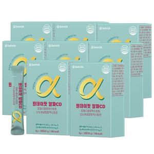 솔리치 알파CD 알파시클로덱스트린 난소화성말토덱스트린 원데이핏 14포 8박스