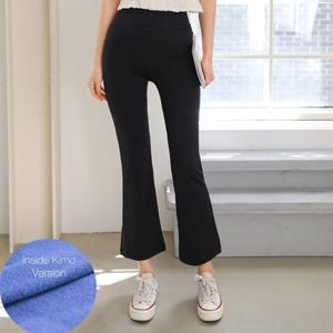 H스타일(JO)기모코트나나팔레깅스 겨울 기모 레깅스 쫄바지 부츠컷 치렝스 치랭 치마쫄 스커트 치마레깅스