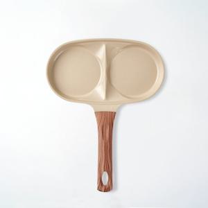 [클레버팟] 세라믹 인덕션 IH 2구 에그팬