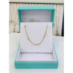 파이치치 세이브존05 14k 금 압축 체인 팔찌 GIRIS2433-17cm