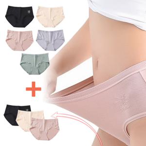 모달 플라워 미디엄 바디 핏 여성 삼각팬티 8종세트