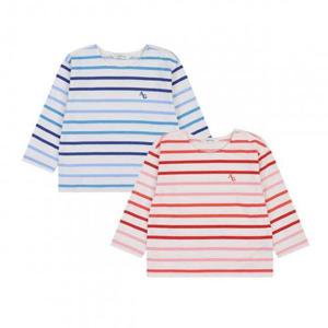 아가방 TC01 하퍼데이ST 여름 긴팔티셔츠(BLUE,RED)_  01S351002