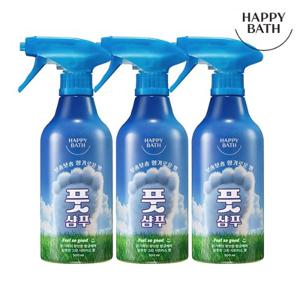 [무료배송] 해피바스 필쏘굿 풋샴푸 500ml 3입
