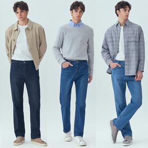 [뱅뱅][뱅뱅]26SS 봄 남성 라이크라 스트레이트 데님 3종_638060