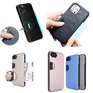 갤럭시 와이드6 A136 메탈 카네드 카드 방탄 범퍼 WC8D896