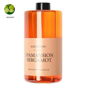 아소윤 스파맨션 바디오일 마사지오일 버가못 1000ml