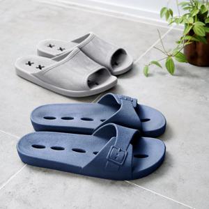 버클&니트 욕실화 2개 세트