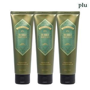 [플루]버블 바디 스크럽 허브그린티 200g x 3
