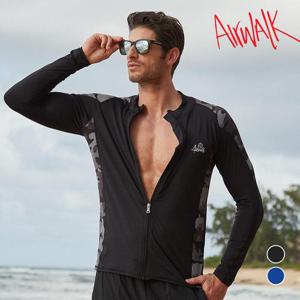 [에어워크]에어워크서프 남성래쉬가드 집업 YAWe5034