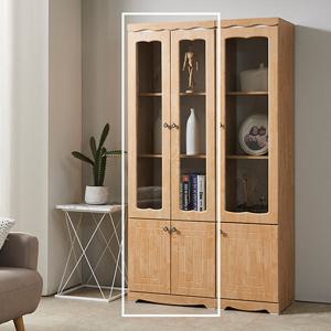 (착불) 라온스2 1800 유리문 수납장식장 주방수납장 거실장