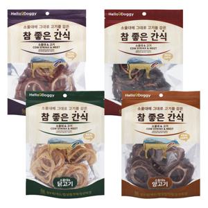 헬로도기 참좋은간식 소울대&고기 80g 강아지간식