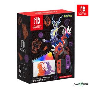 닌텐도 스위치 OLED 모델 (스칼렛 바이올렛 에디션)