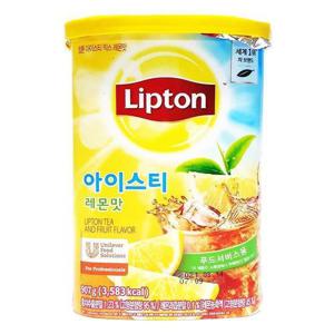 립톤 분말 아이스티 레몬맛 907g