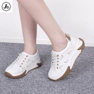 [애슬릿] 소가죽 운동화 발 편한 여성 컴포트 워킹화