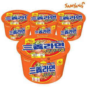 삼양 라면 큰사발 110g X 4개