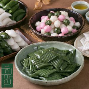 [모시장인] 굳지않는 모시앙꼬 앙금절편 900g x 2봉(5종 택1)