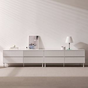 보루네오 마르체 밀로 템바보드 수납 서랍 TV장 거실장 2400 BBR013