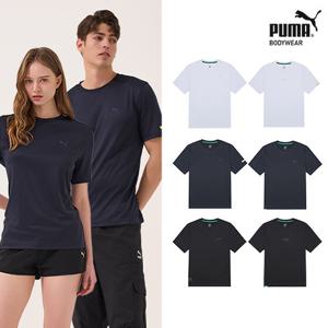[텐텐][푸마] 25SS 남여공용 듀얼메쉬 베이직 기능성 티셔츠 6종 패키지