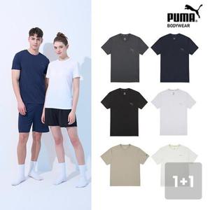 [푸마 언더웨어][푸마] 혼성 기능성 반팔 홈웨어 언더셔츠 2종세트 택1