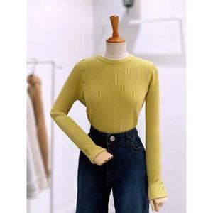 갤러리아_[레코브]커프스소매 라운드 니트(LC61F2KN504X)