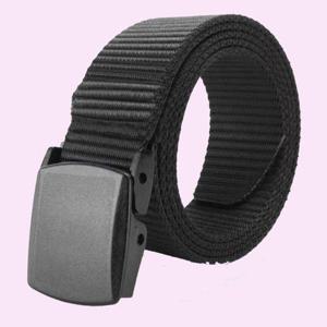 나일론 원터치 플라스틱 버클 다목적 패션 허리띠 WFLRAO9
