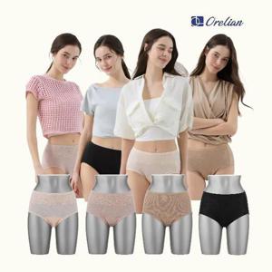 [오렐리안]인견 기능성 안심팬티 4종