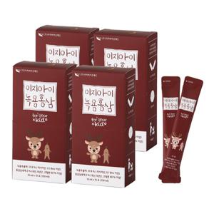 이지아이 녹용홍삼 어린이홍삼 10ml x 15포  4세트(총60포)