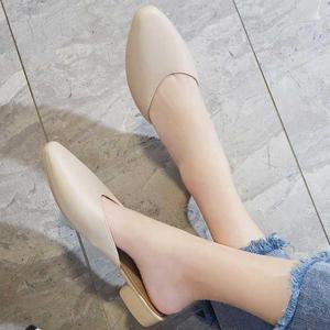 여성 베이직 블로퍼 추천 발 편한 뮬구두 스타일