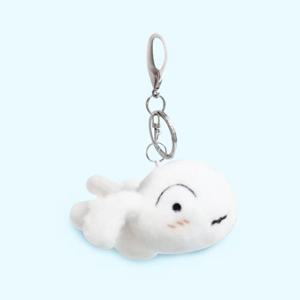 정품 짱구는 못말려 흰둥이 인형 키링 백참 가방걸이 강아지키링 백참