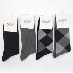 패션양말 남성 신사양말 크로커다일 베이직 장목양말 5켤레묶음