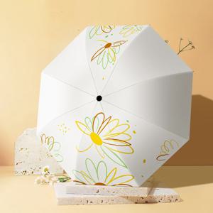 제이앤영 플로랄 3단 양우산 자외선 차단 양산 초경량 우산