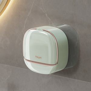 비누받침대 욕실 세수 빨래비누보관함 무타공 부착형 물받이 민트 N674