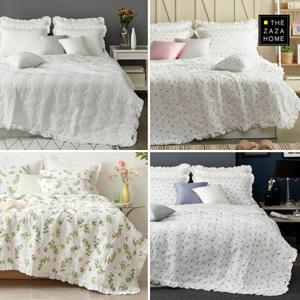 ★슈퍼싱글 여름침구★시원한 쿨~시어서커 풀세트(누빔이불+홑이불+패드+베개커버) 15종택일