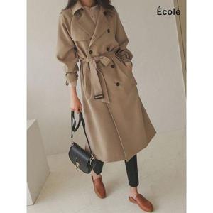 [에꼴드파리]더블 트렌치코트_F28WYB001Z