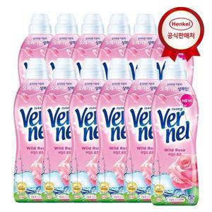 갤러리아_헨켈 고농축 섬유유연제 버넬 0.9L 와일드로즈 12개