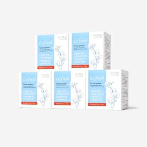 르프레시 유기농 순면커버 비건생리대 중형 14P x 5팩