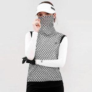 [체스]오모린 쿨 여성골프 귀걸이조끼 여자골프베스트 여름골프귀걸이조끼 자외선차단